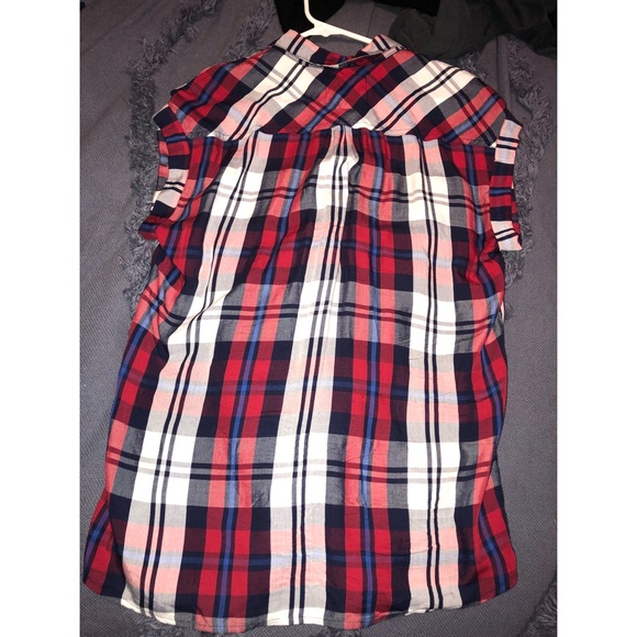 Rails Red, White & Blue SS/Sleeveless Shirt - Picture 2 of 5